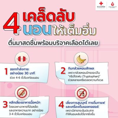 รวมมิตรเรื่องน่ารู้ เกี่ยวกับการบริจาคเลือด